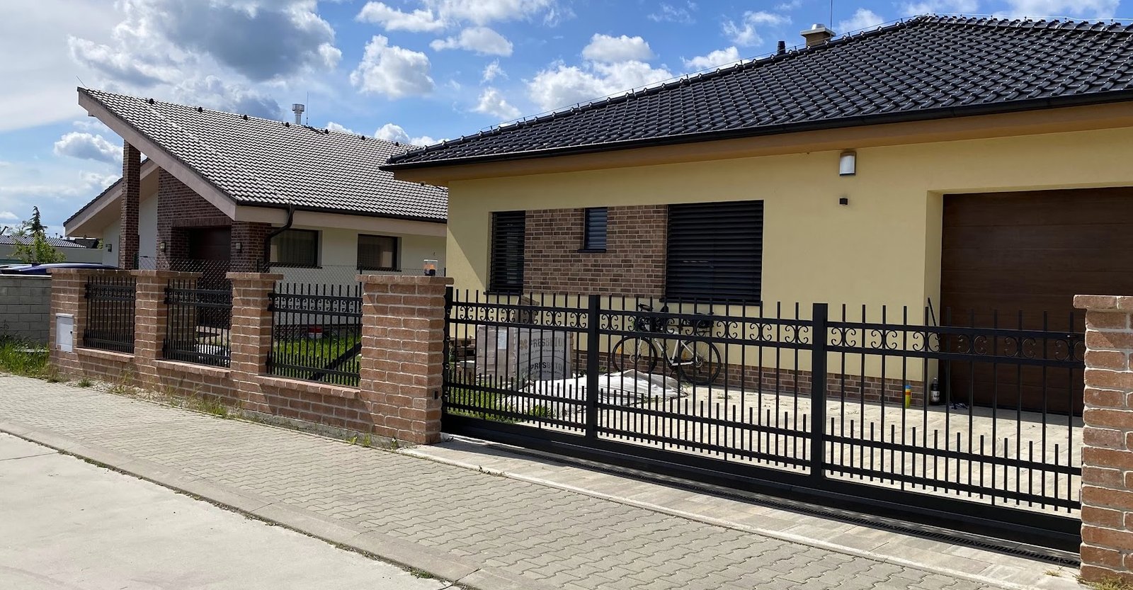 Hliníkové brány a ploty - ukážka 19