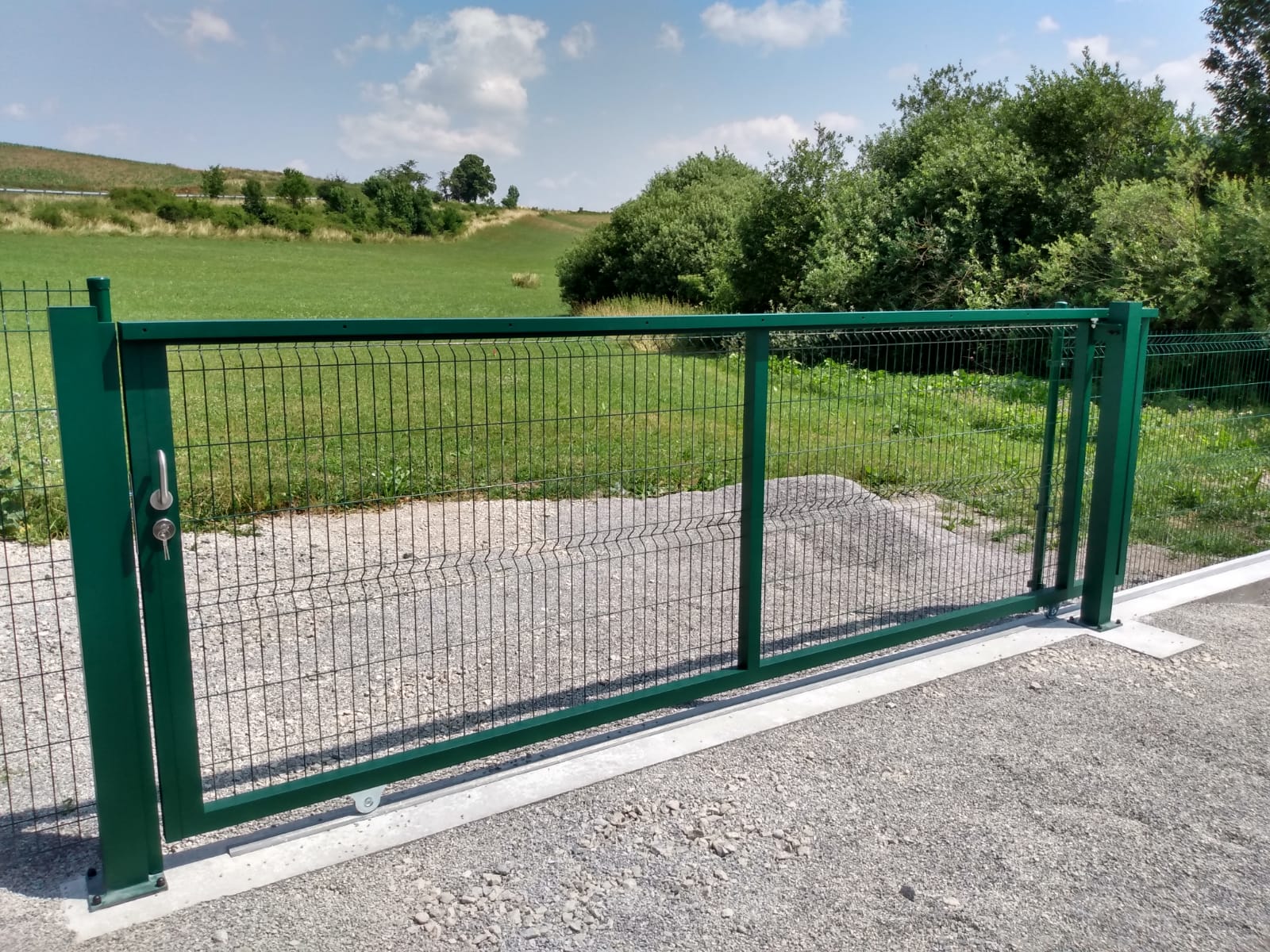 Hliníkové brány a ploty - ukážka 20