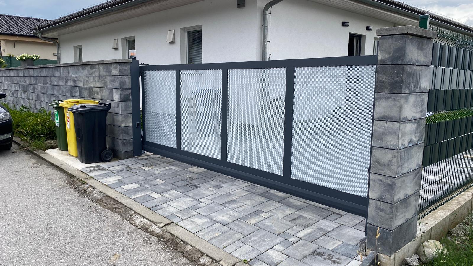 Hliníkové brány a ploty - ukážka 21